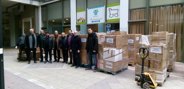 Παραδόθηκε η βοήθεια στους σεισμοπαθείς της Αλβανίας