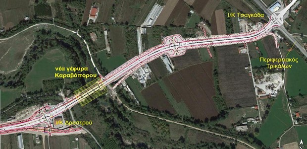 Ξεκινά το τμήμα Μύλος Τσαγκάδα - Καραβόπορος 