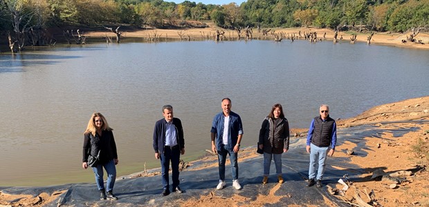 Παραδόθηκε προς χρήση η λιμνοδεξαμενή Σκήτης 