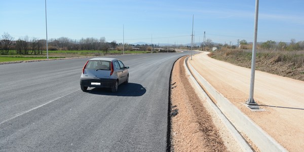 Παραδίδεται η νέα παράκαμψη Λάρισας