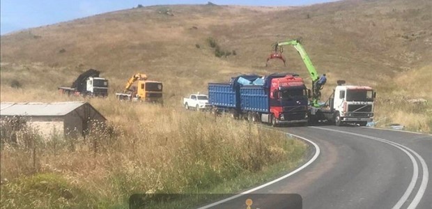 Κλειστή επί 6 ώρες η Ε.Ο. Καρδίτσας-Λάρισας