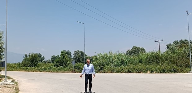 Νέο δίκτυο οδοφωτισμού στο δρόμο Μουριά – Πηγή