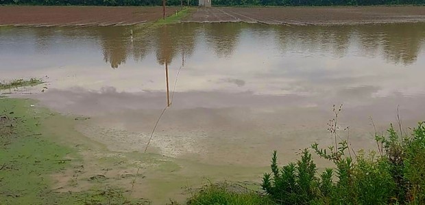 Μεγάλες ζημιές σε αγροτικές καλλιέργειες στα Μεγ. Καλύβια