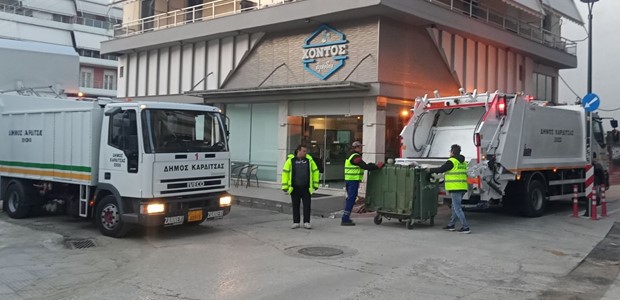 Σε καθημερινά δρομολόγια το πλυντήριο κάδων