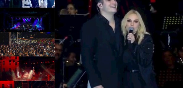 Με τραγούδι και κέφι η φωταγώγηση της πόλης