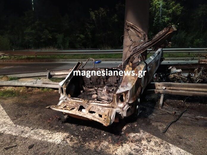 Θανατηφόρο τροχαίο στον κόμβο Βελεστίνου