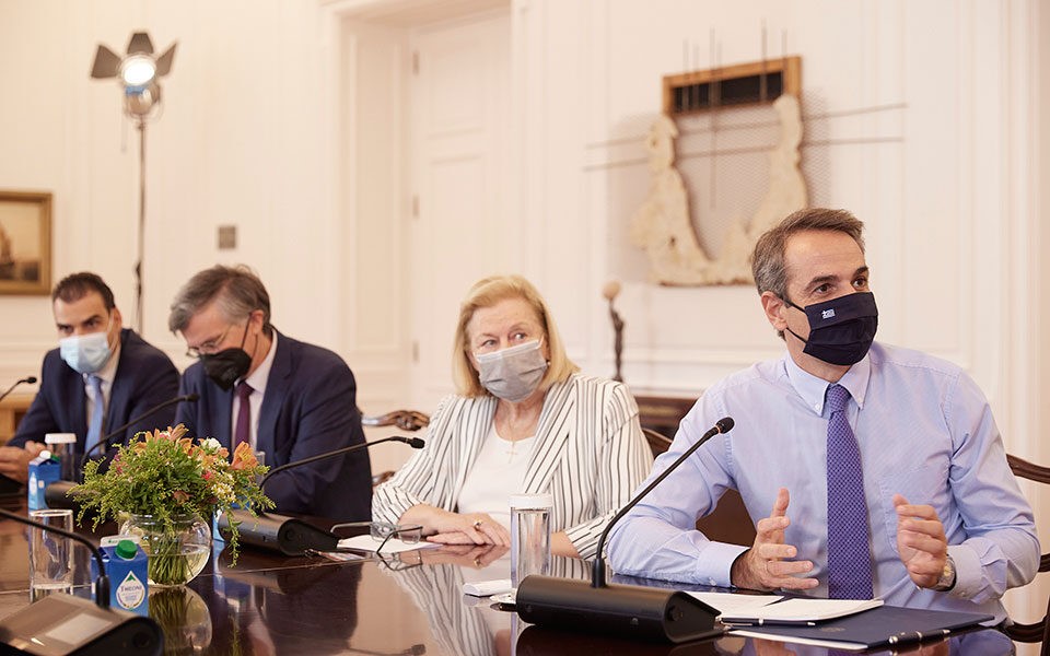 Σύσκεψη υπό τον Κυριάκο Μητσοτάκη την Τετάρτη