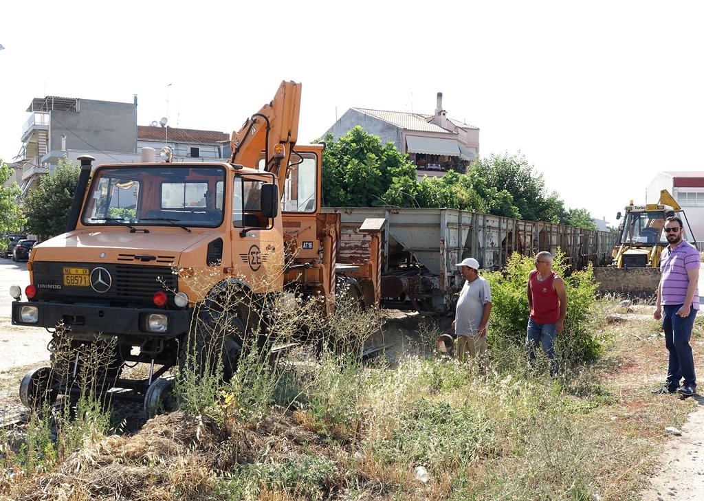 Απομακρύνθηκαν όλα τα παλιά βαγόνια από την Ανθούπολη