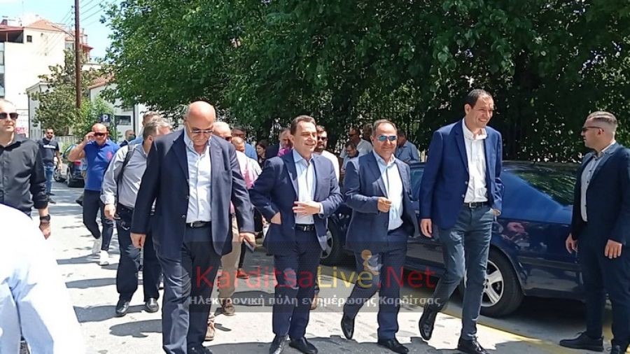 Περιοδεία κυβερνητικού κλιμακίου στην Καρδίτσα